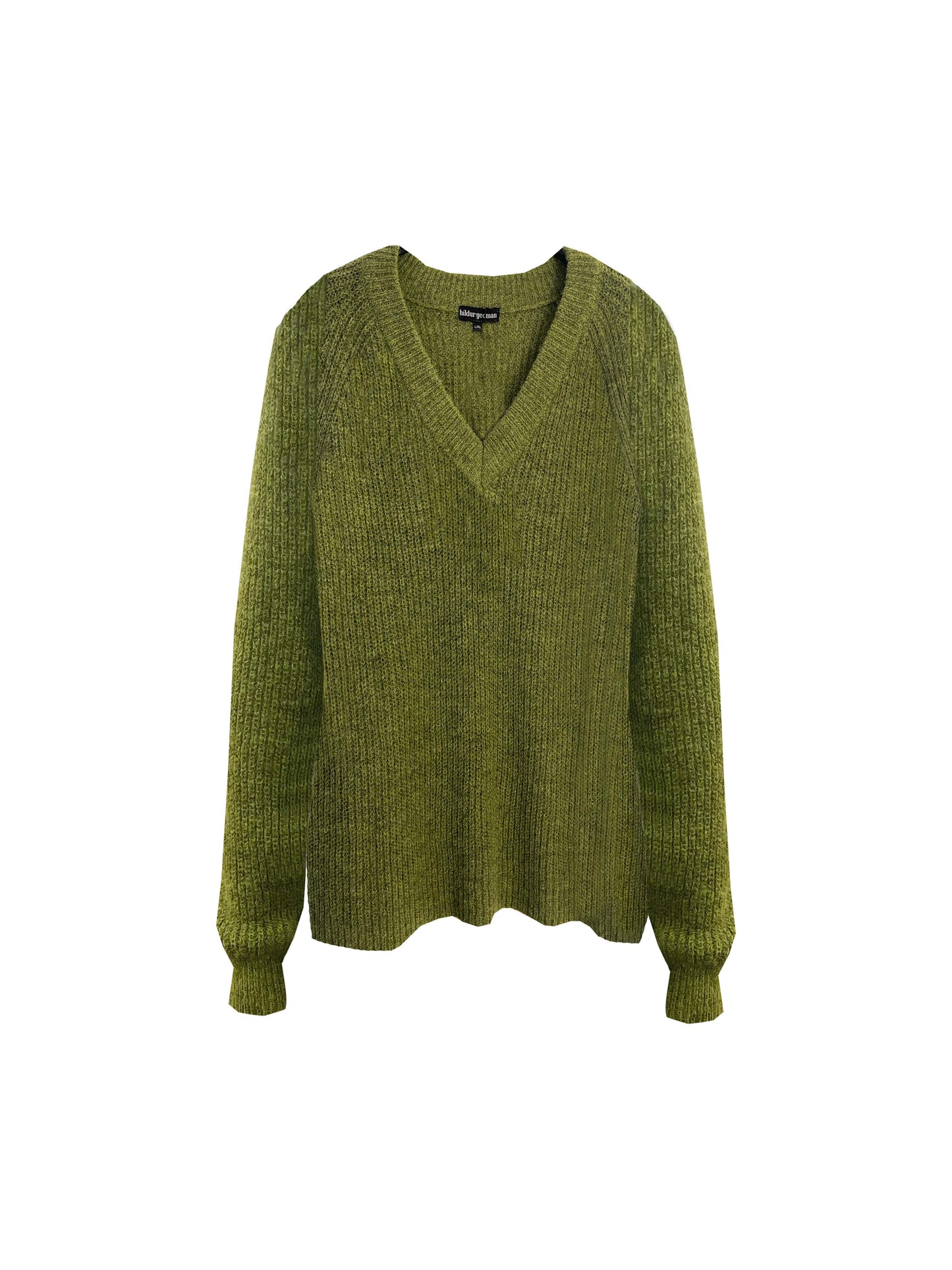 The Chunky Sweater in Moss