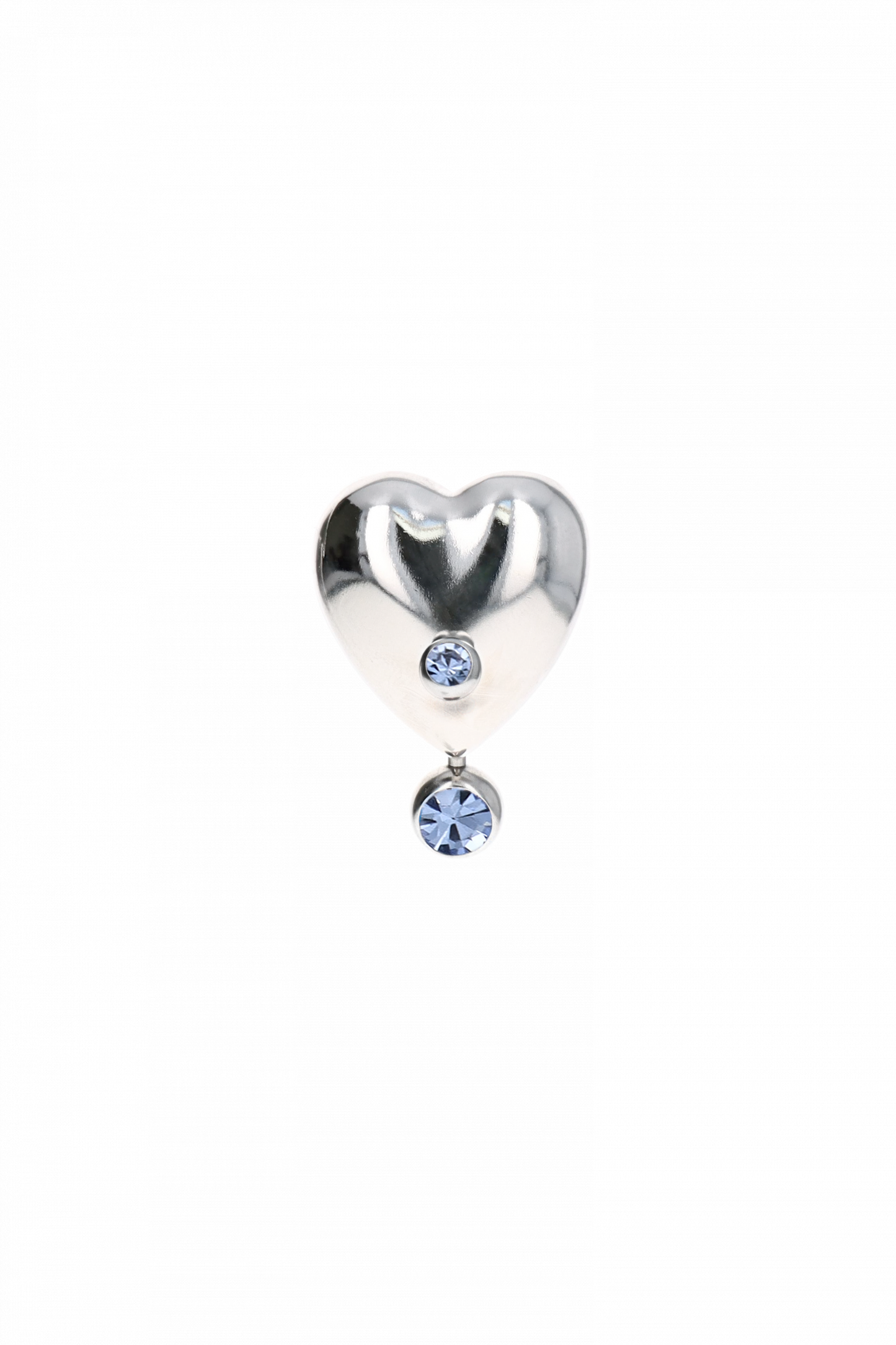 Max Earring - Blue Denim
