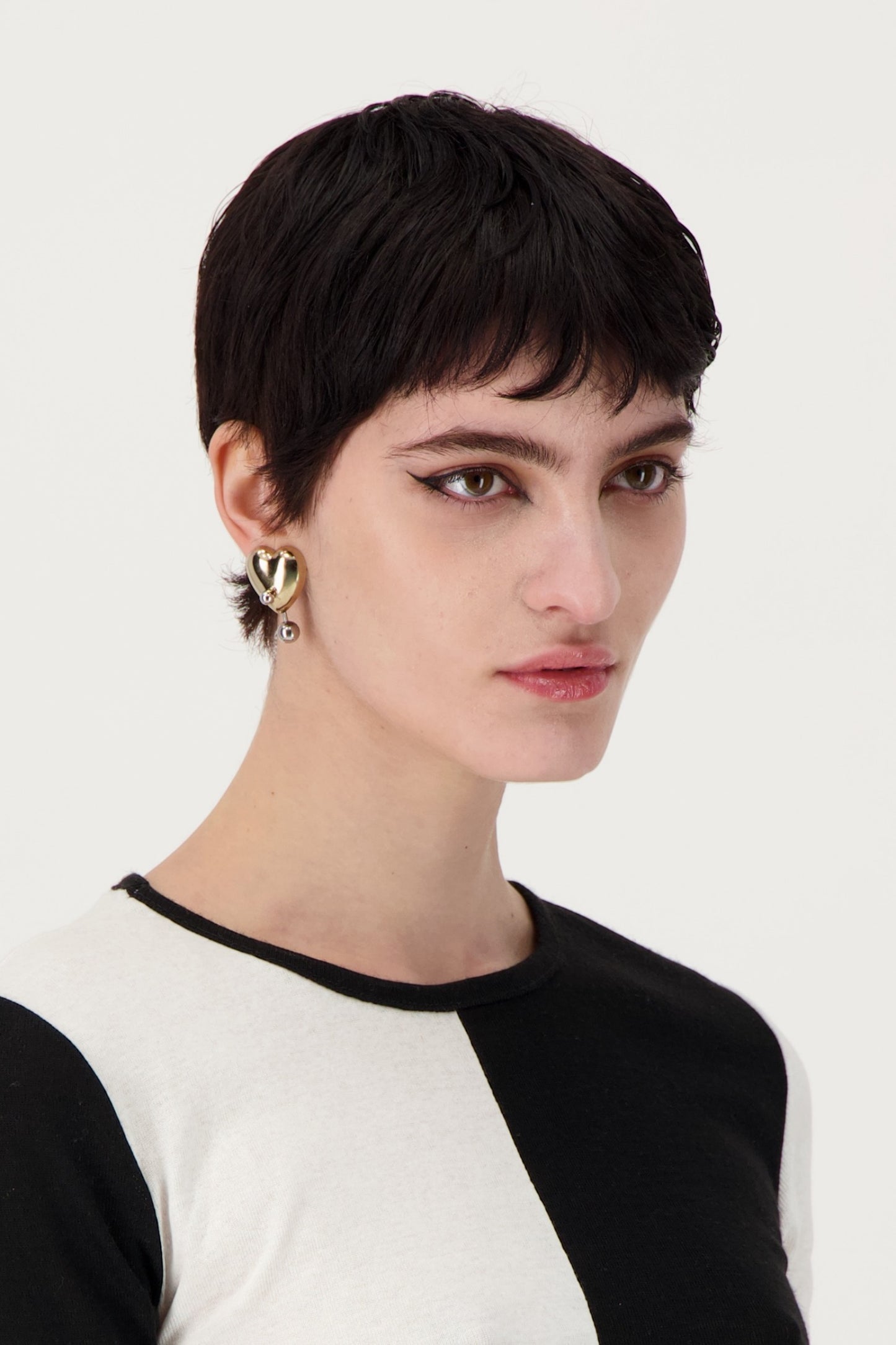 Max Earring - Blue Denim