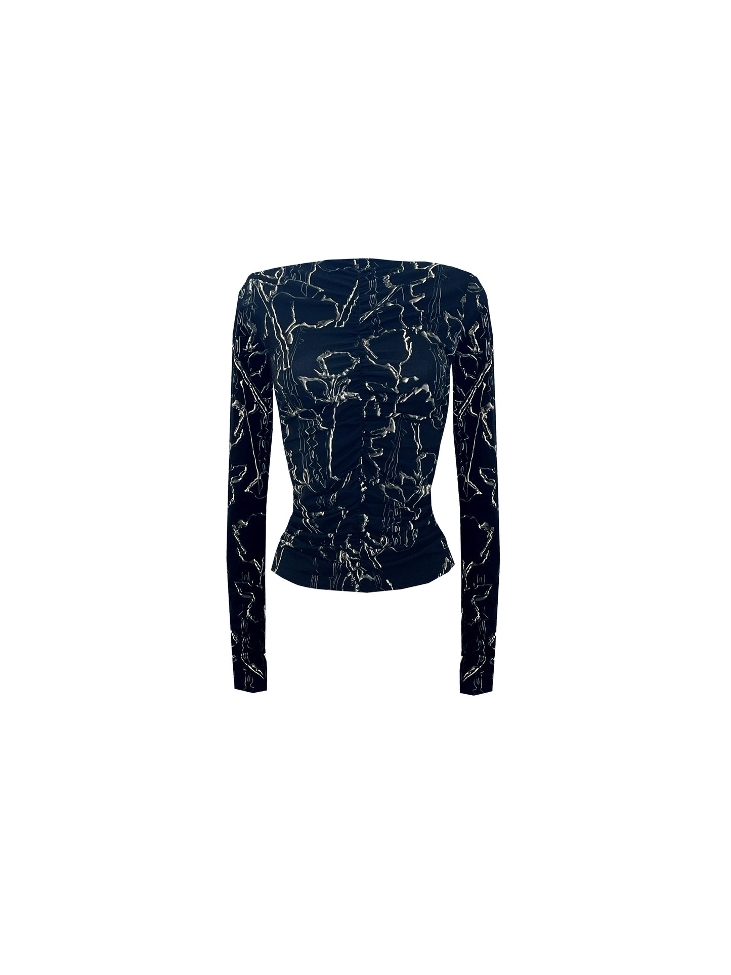 The Party Top in Silver Rose and Thorn