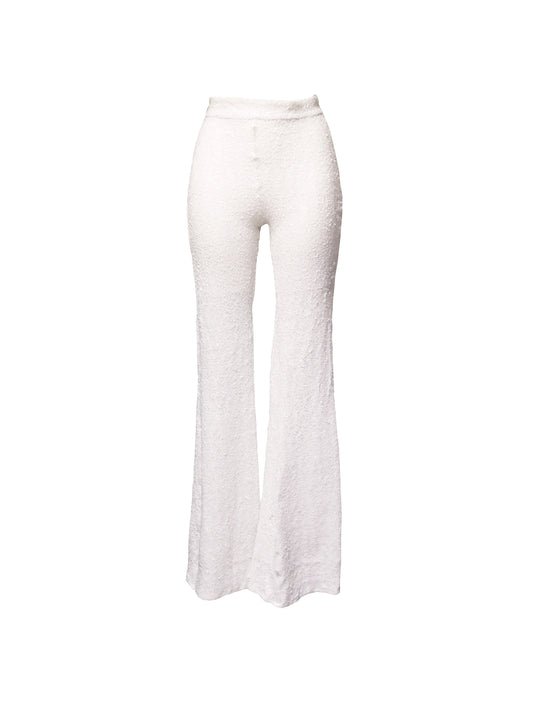 The White Sequin Trousers