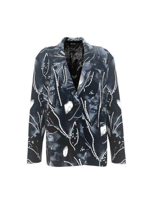 The Airbrush Lace Blazer
