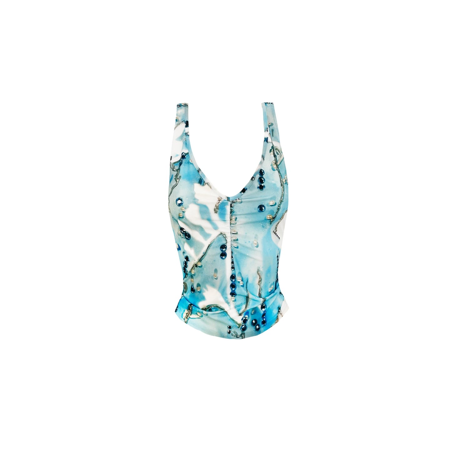 The Tank Top in Pearl Sky