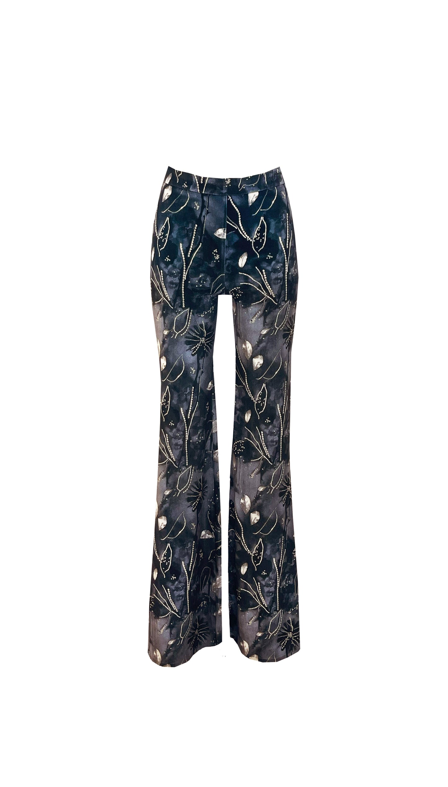 The Velvet Trousers in Airbrush Lace