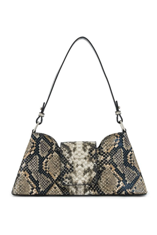 Marla Beige Pyton Bag