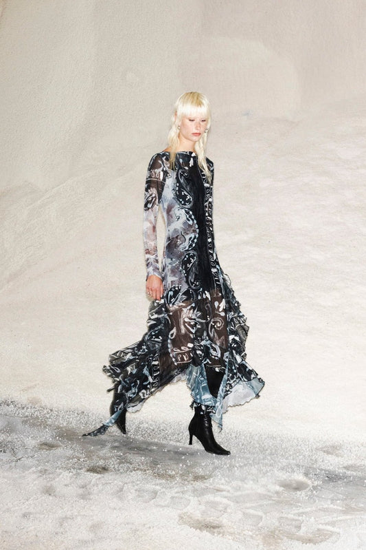 The Snake Bandana Dress