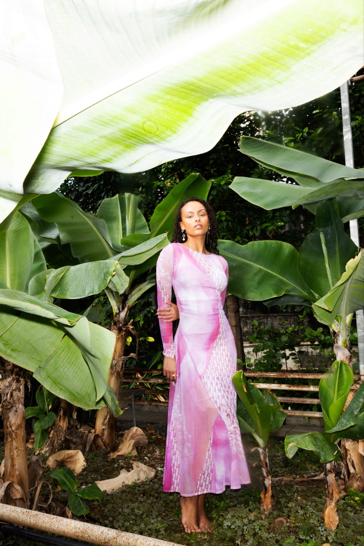 The Flowy Dress in Pink Flamingo Hildur Yeoman The Flowy Dress in Pink Flamingo Hildur Yeoman