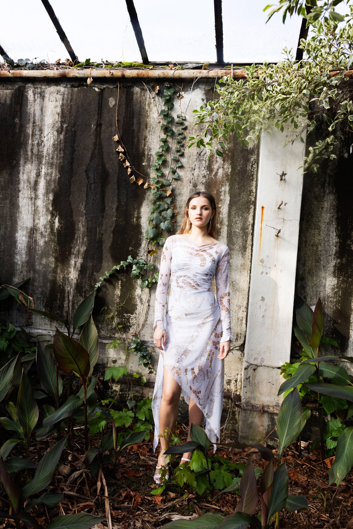 Flowy Party Dress in Pearl Lace PRE-ORDER
