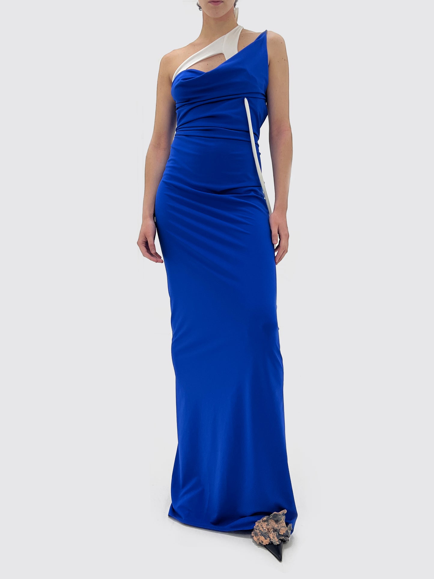One Shoulder Maxi Dress