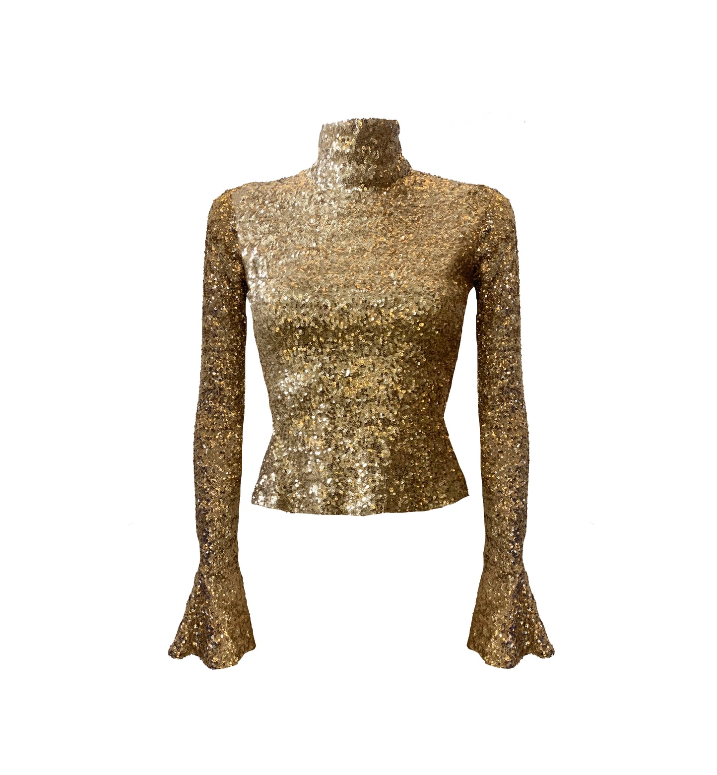 The Gold Sequin Top