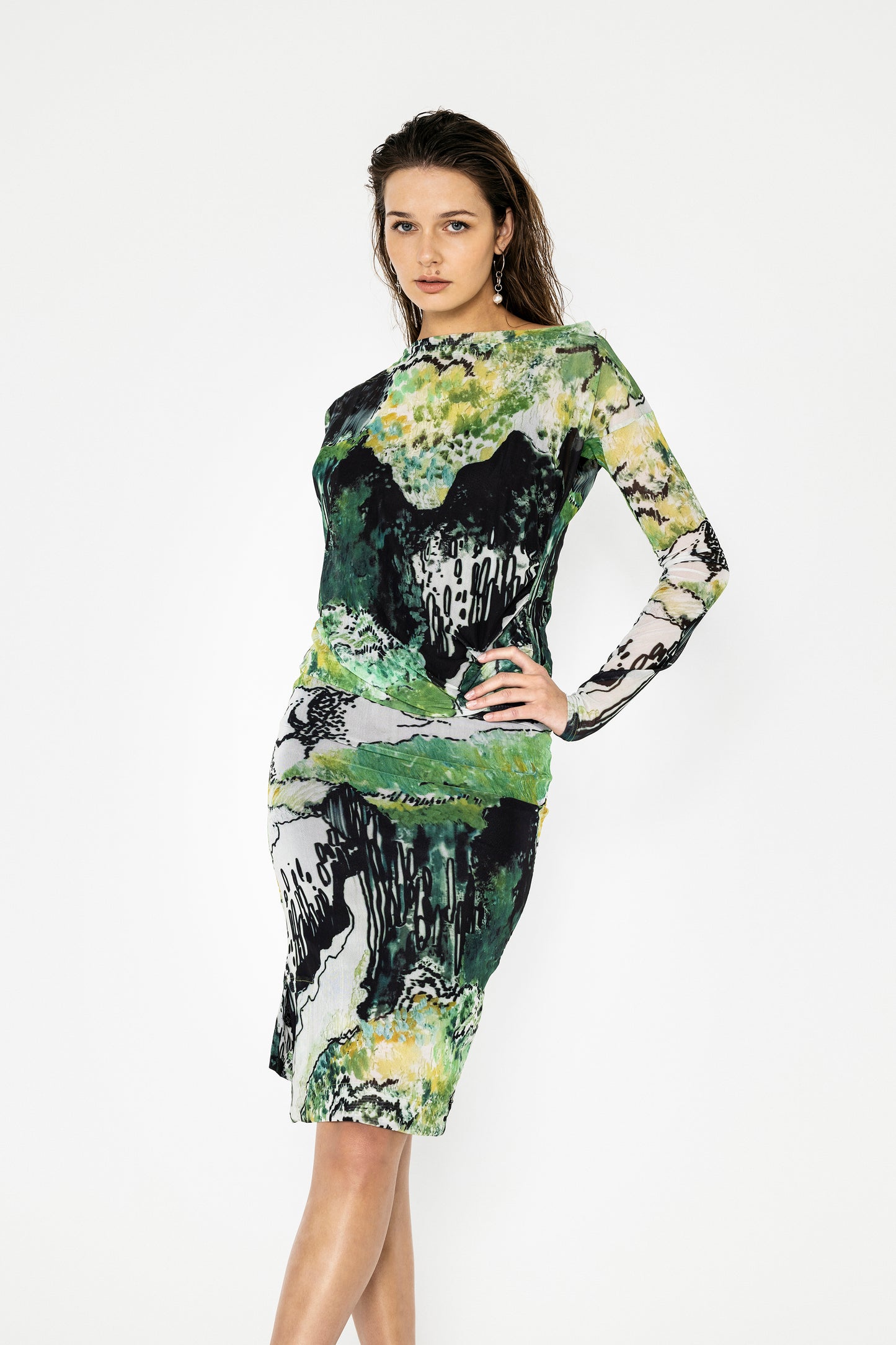 The Premiere dress in Landscape