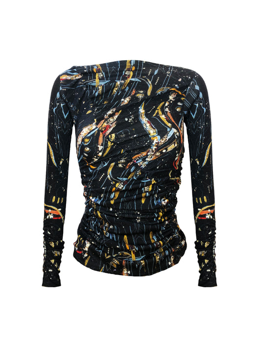 The Woollen Wave Top