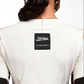 Trompe L'oeil Belt Denim Maxi Dress - Black/Navy/White
