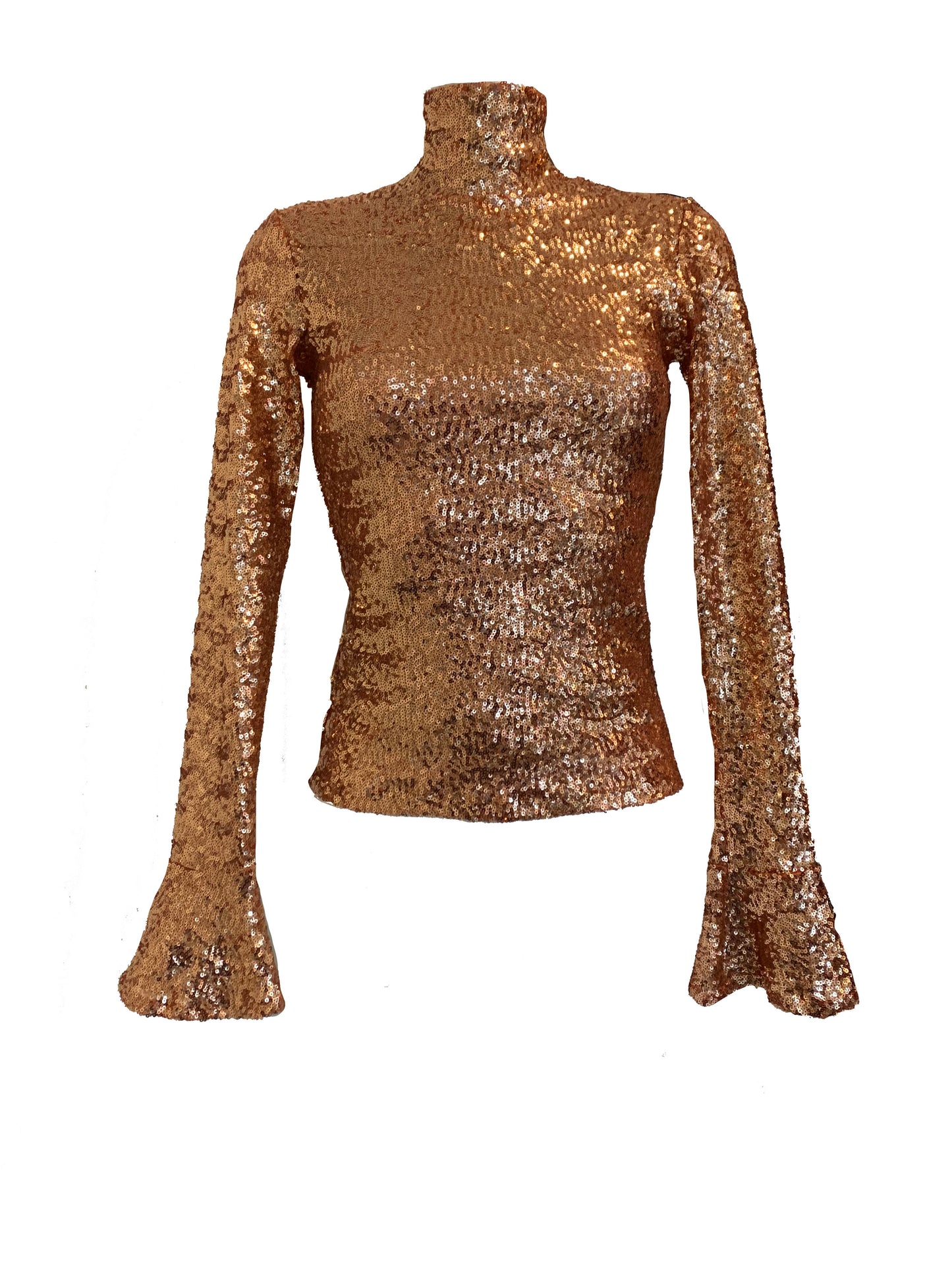 The Copper Sparkle Top