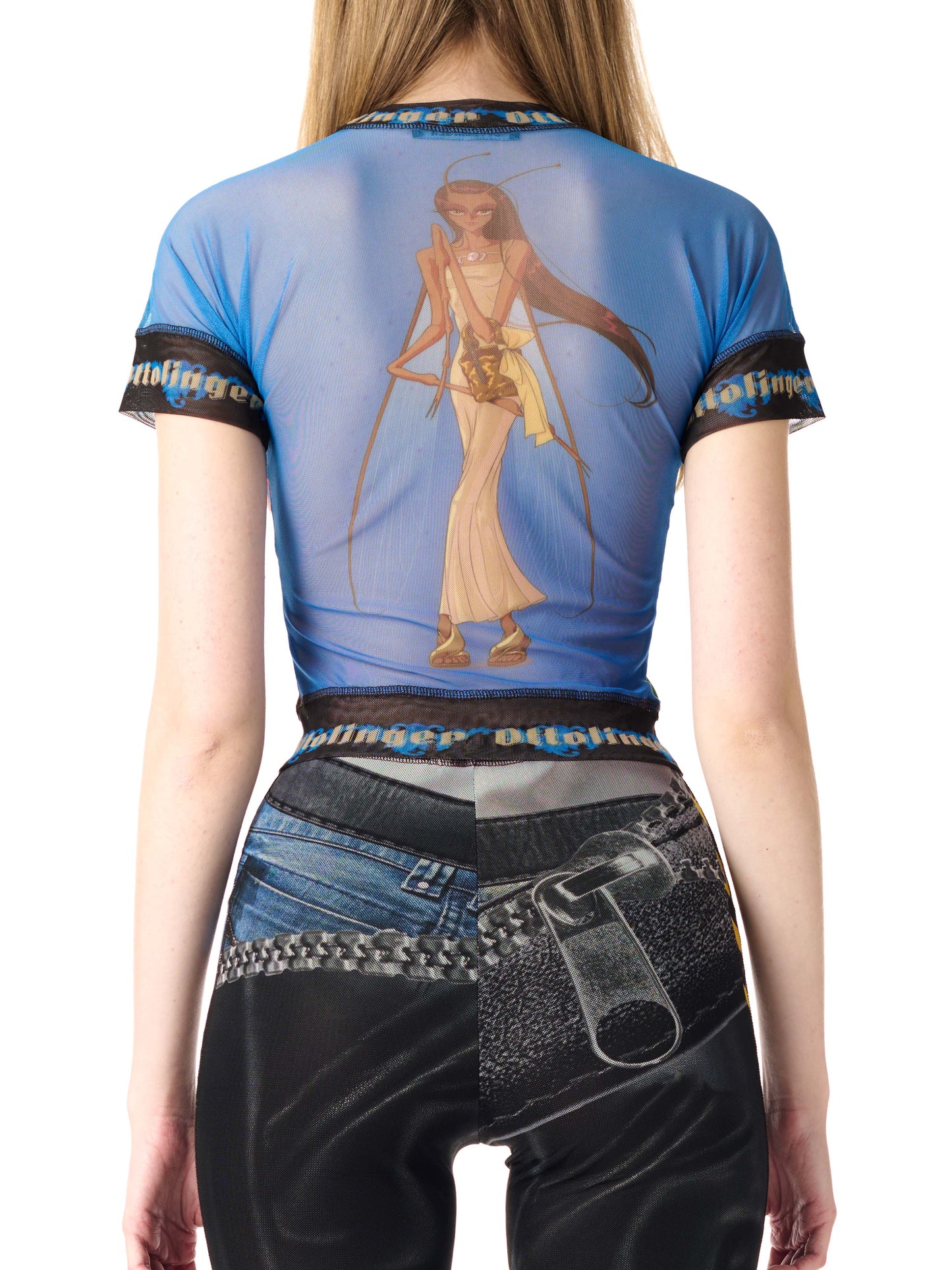 Knitted Mesh T-Shirt