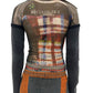 Mesh Hybrid Longsleeve - Racing Plaid