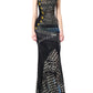 Knitted Mesh Maxi Dress
