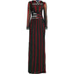 Mesh Longsleeve Maxi Dress
