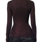 Knitted Double Closure Rib Longsleeve
