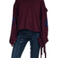 Oversized Jacquard Longsleeve Burgundy