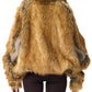 Woven Oversized Furry Jacket