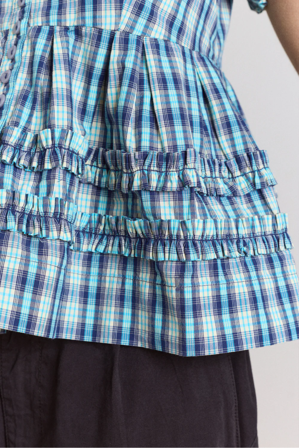 Summer Joy Blouse - Tomboy Check