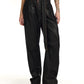 Glazed Baggy Jeans Brown Overdye