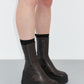 Deandra Brushed Brown Boots