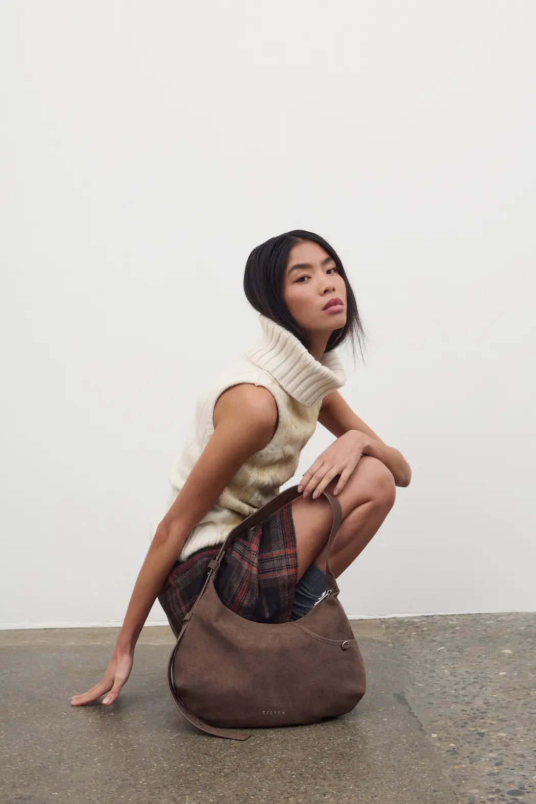 Debbie Shoulder Bag - Coffee