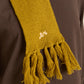 Tassel Hooded Scarf Olive