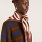 Stripe Triangle Head Scarf