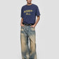 Baggy Denim Trousers Dirt Denim