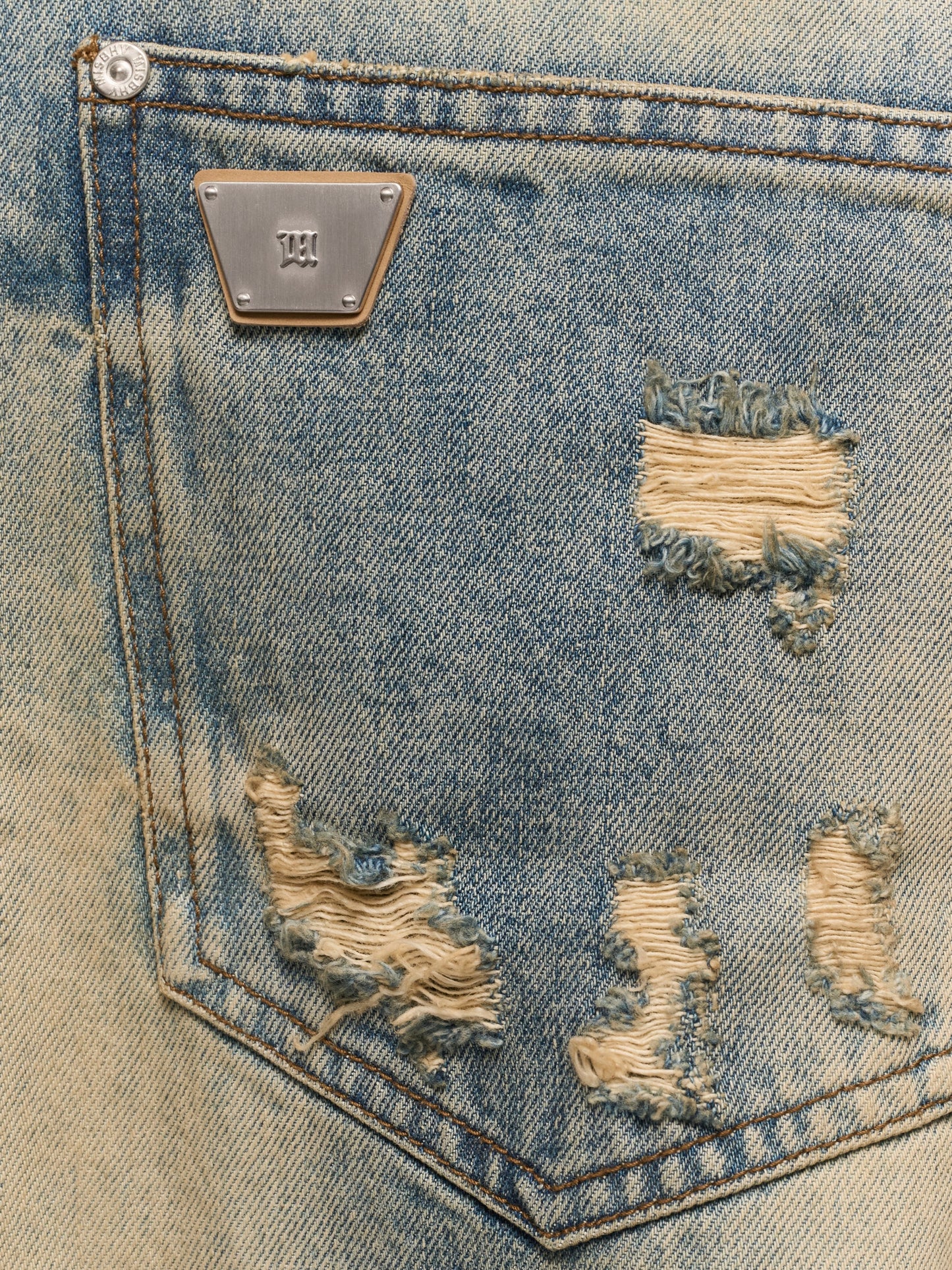 Baggy Denim Trousers Dirt Denim