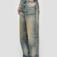 Baggy Denim Trousers Dirt Denim
