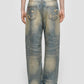 Baggy Denim Trousers Dirt Denim