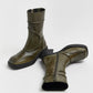 Malene Khaki Ankle Boots
