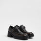 Gisela Brushed Brown Buckle Brogues
