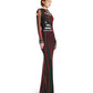 Mesh Longsleeve Maxi Dress
