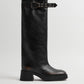 Kristel Brown Tall Boots