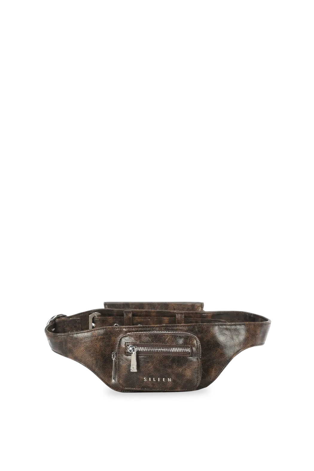 Eliza Bag Brown Cracked