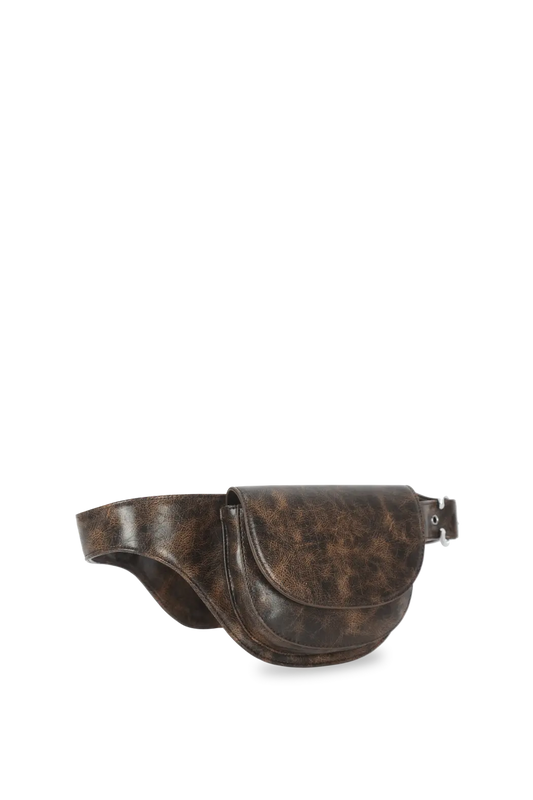 Eliza Bag Brown Cracked