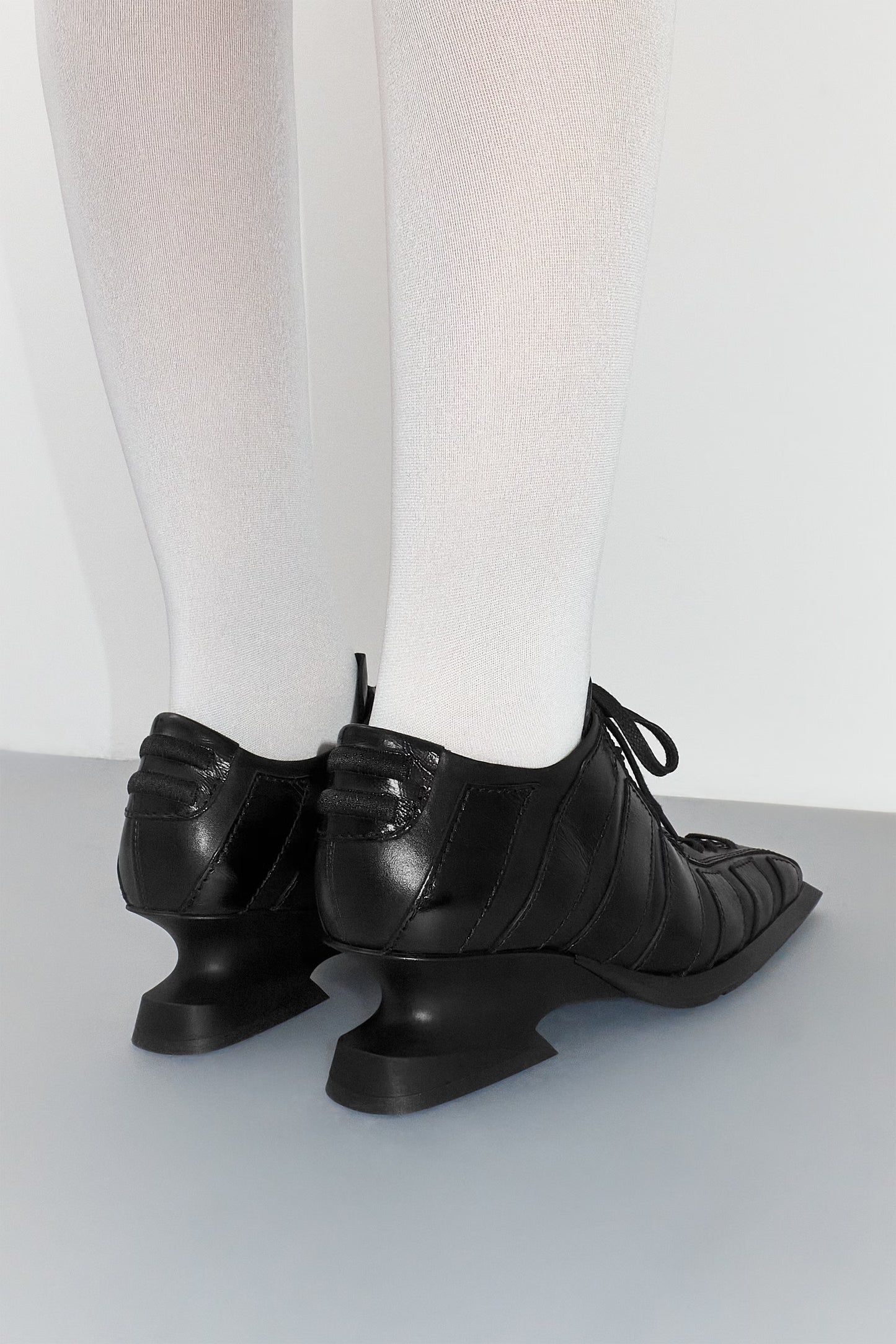 Goldie Black Brogues
