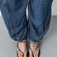 Abisai Grey Snake Embossed Leather Sandals