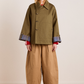 Jerry Crop Trench Coat Olive