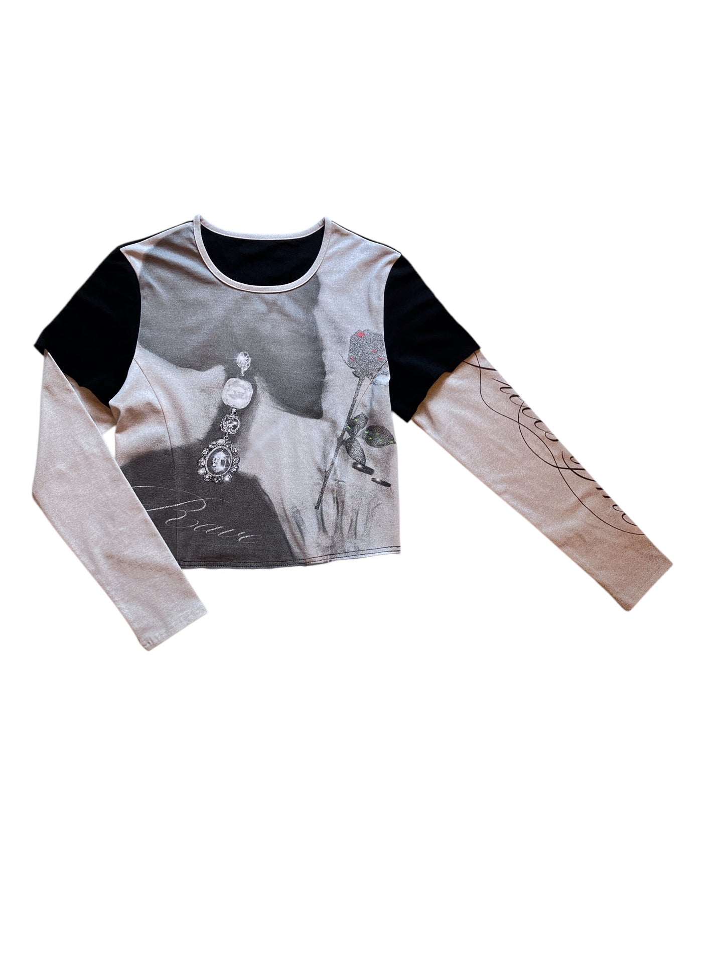Gathered Bodice Top