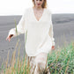 The Oversized V Neck Knit