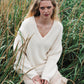 The Oversized V Neck Knit