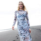 The Boatneck Dress in Checkered