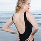 The Knot Swimsuit in Black