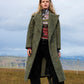 The Wool Coat in Moss